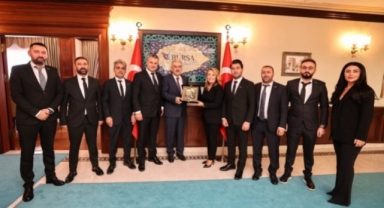 TEKSİDER yönetiminden Vali Ayyıldız'a ziyaret
