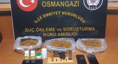 Bursa'da uyuşturucu şüphelisi yakalandı