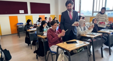 ÇEKMEKÖY İLÇE MİLLİ EĞİTİM MÜDÜRÜ MUSTAFA AKHAN İMAM HATİP OKULUNU ZİYARET ETTİ