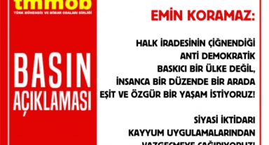 HALK İRADESİNİN ÇİĞNENDİĞİ ANTİ DEMOKRATİK BASKICI BİR ÜLKE DEĞİL, İNSANCA BİR DÜZENDE BİR ARADA EŞİT VE ÖZGÜR BİR YAŞAM İSTİYORUZ!