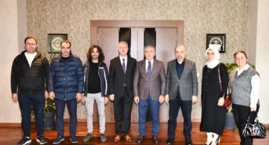 İMAM HATİP OKULUNDAN ÇEKMEKÖY KAYMAKAMI RESUL ÇELİK’E ZİYARET