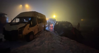 Bolu Dağı geçişinde zincirleme kaza