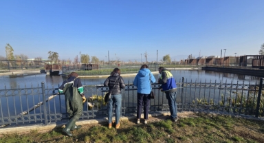 Bursa'nın Yeşil geleceği: Gökdere göleti iyileştiriliyor