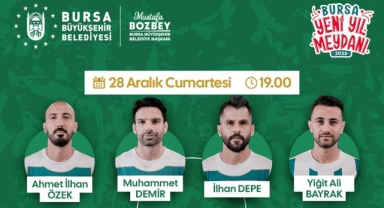 Bursa yeni yıl meydanı’nda Unutulmaz bir yılbaşı coşkusu