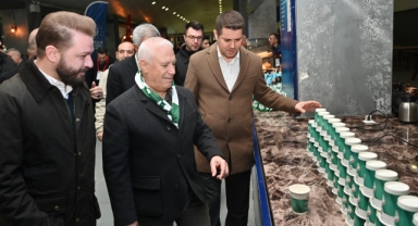 Bursaspor'a yeni gelir kaynağı: Lisanslı bardaklar kullanılacak