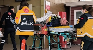 İnegöl'de Elektrik akımına kapılan işçi ağır yaralandı