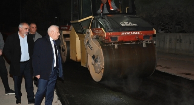 İnegöl’de Sağlıklı içme suyu için, Altyapı çalışmaları hızla devam ediyor