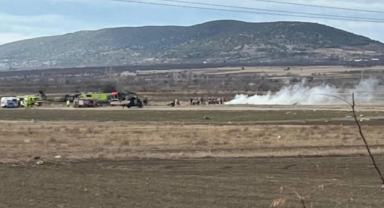 Isparta'da Helikopter kazası: 6 Asker şehit oldu