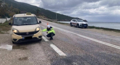 Jandarma’dan kış lastiği denetimi; 50 araca ceza