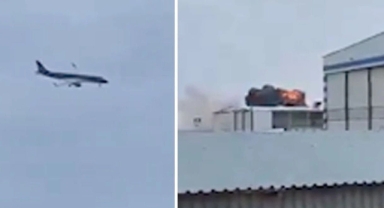 Kazakistan'da Azerbaycan Havayolları'na ait yolcu uçağı düştü