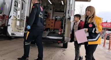 Trafik kazası: 3'ü çocuk 7 yaralı