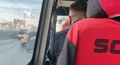 Bursa’da Minibüs şoföründen skandal: Hakaret, beddua ve saldırı