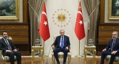 Erdoğan, Suriye Dışişleri Bakanı Şeybani'yi ağırladı
