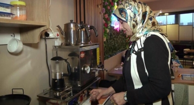 Bursa'da kadınlara özel kahvehane