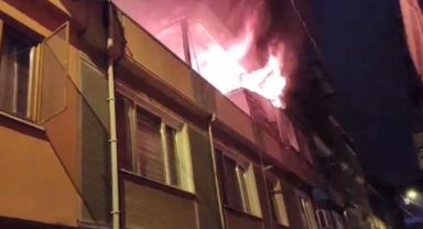 Bursa'da korkutan yangın