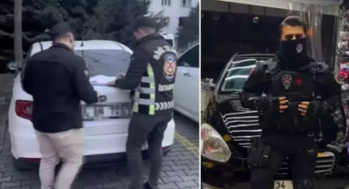 Fenomen güvenlik görevlisi trafikte çıldırdı: Ehliyetine el konuldu