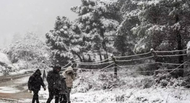 İstanbul'un Karla kaplanmış en ihtişamlı manzaraları