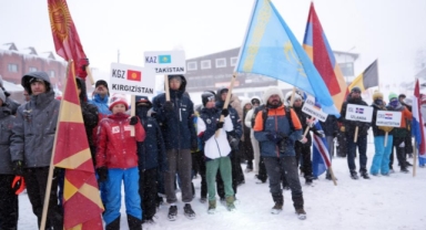 Uludağ'da Kayak şöleni! 42. Uluslararası FIS çocuk kupası nefes kesti
