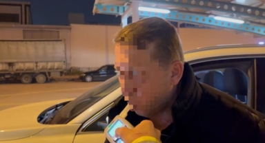 yakalandı...Uygulama yapan ekiplere terör operasyonu benzetmesi yaptılar