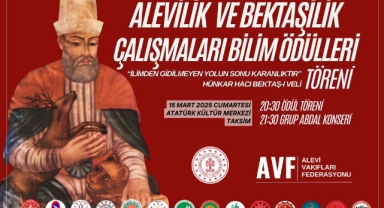 Alevi Vakıfları Federasyonu Bilim Ödülleri Sahiplerini Buluyor