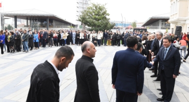 Başkan Aydın, Osmangazi ailesiyle bayramlaştı