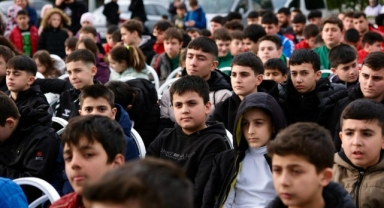 Bursa'da güreş salonu temel atma töreni gerçekleştirildi