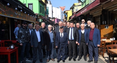 Başkan Aydın, Kayıhan Çarşısı esnafı ile buluştu