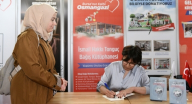 Osmangazi Belediyesi, yazar Ayşen Işık’ı ağırladı