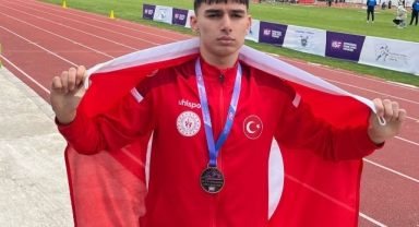 Osmangazili milli atletten dünya üçüncülüğü
