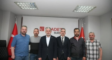 Çıraklık Mağdurları Saadeti Ziyaret Etti.