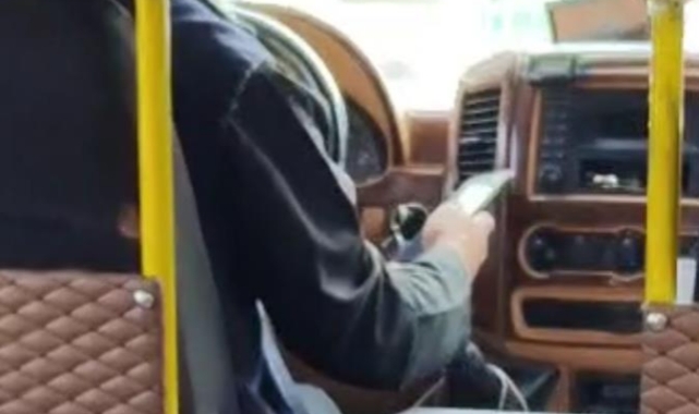 Minibüs şoförünün tehlikeli yolculuğu