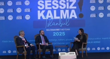 Sultanahmet Meydanı’nda Filistin İçin Tek Ses: Gazeteciler Canlı Yayında Buluştu