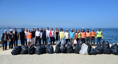 Gemlik'in Yeni Sahil Yolu Birlikte Temizlendi