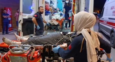 Üst geçidi kullanmayan kadın otobüsün çarpmasıyla ağır yaralandı