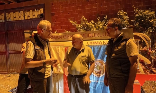 Patlak lastikle yangına koşmuştu: Orman Genel Müdürü Ramazan Doğan'a tanker hediye etti