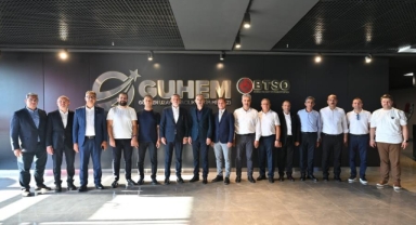 Kayseri Ticaret Odası’ndan BTSO’nun vizyoner projelerine ziyaret