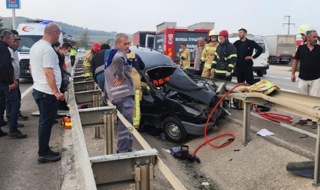 Bursa'da feci kaza: 4 yaralı