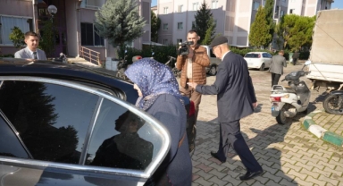 Şehit ailesini duygulandıran sürpriz