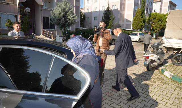 Şehit ailesini duygulandıran sürpriz