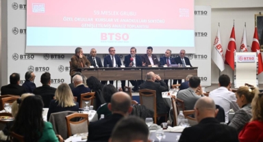 BTSO’da eğitim sektörünün geleceği konuşuldu