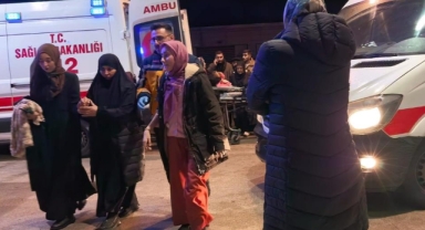 Kaygan zeminde kontrolü kaybedip kazaya neden oldu