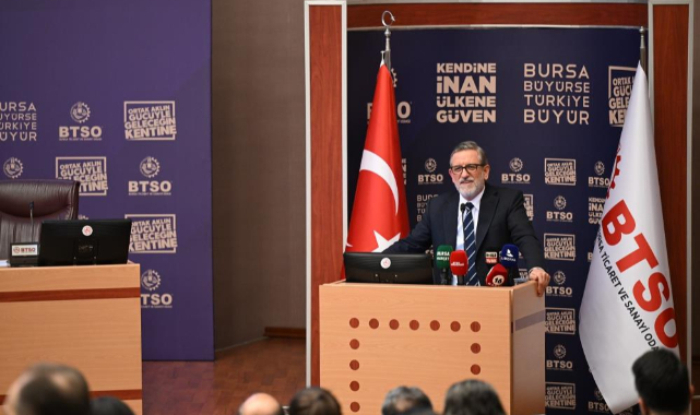 BTSO Başkanı İbrahim Burkay: 2030 Vizyonu ile Bursa Yeni Bir Eşiğe Taşınıyor