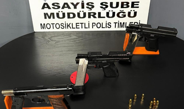 Bursa'da aranan şahıslara operasyon: Suç aletleriyle yakalandılar