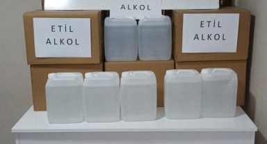 Bursa'da sahte alkol operasyonu