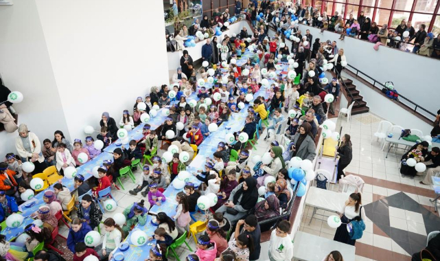 Yıldırım'da minikler için iftar vakti