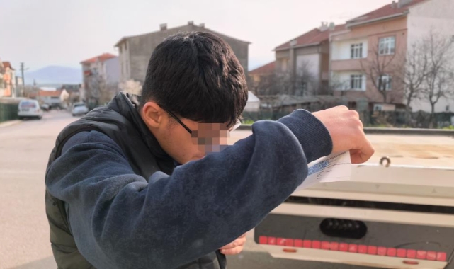 Abartı egzoz ile dolaştı, 58 bin lira ceza yiyince,