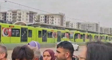 Bursa'da metro seferleri durdu