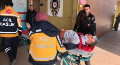 Bursa'da otomobilin çarptığı yaya ağır yaralandı