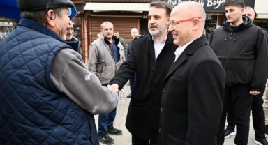 Başkan Vekili Biba, esnafla bir araya geldi