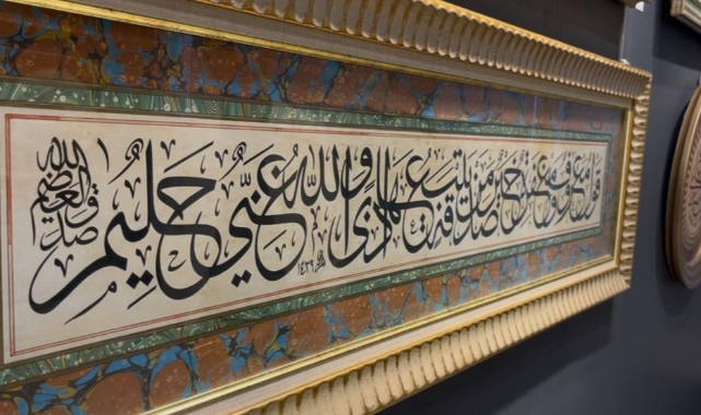 Bursa'da 700. yıla özel hat sergisine yoğun ilgi